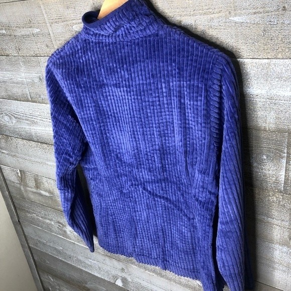 Woolrich small Kinsdale corduroy jacket shacket ultra violet zip up - Picture 3 of 4